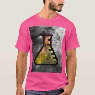 Magic Alchemy Vial Chemistry over Dictionary Art T Shirt
