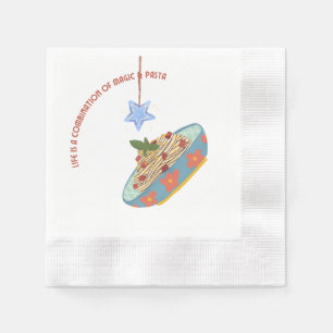 Magic and Pasta Napkin Pappersservett