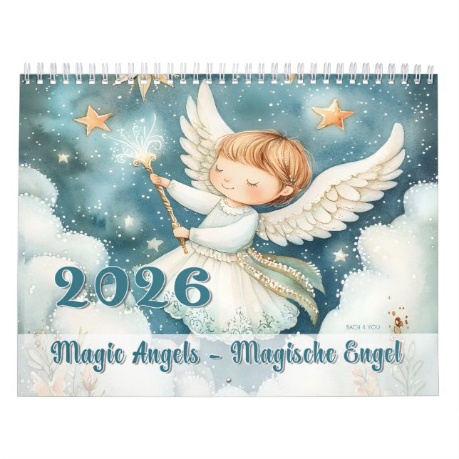 Magic Änglar - Magische Engel 2026 Kalender (Omslag)