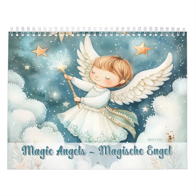 Magic Änglar - Magische Engel Kalender (Omslag)