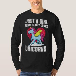 Magic Animal Girls Women Fantasy Fairy Tale Uni T Shirt
