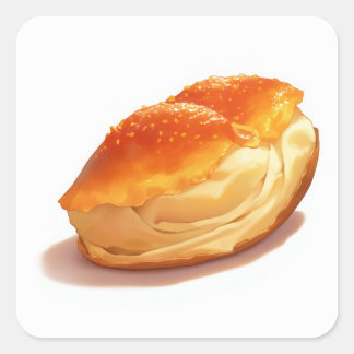 Magic Anime Sticker Fyrkantigt Klistermärke