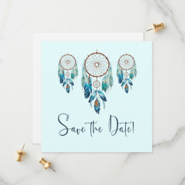 Magic Aquamarine Dreamcatcher Baby Shower Spara Datumet