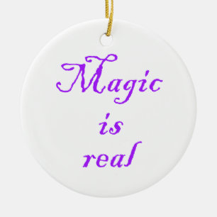 Magic är ett verkligt cirkelsfärande ornament