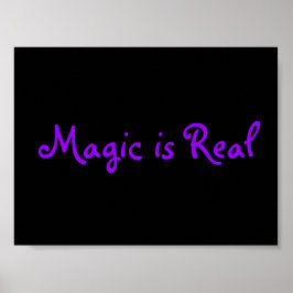 Magic är Real-poster Poster