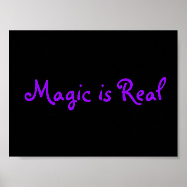Magic är Real-poster Poster (Framsidan)