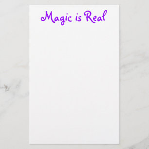 Magic är Real-stationery Brevpapper