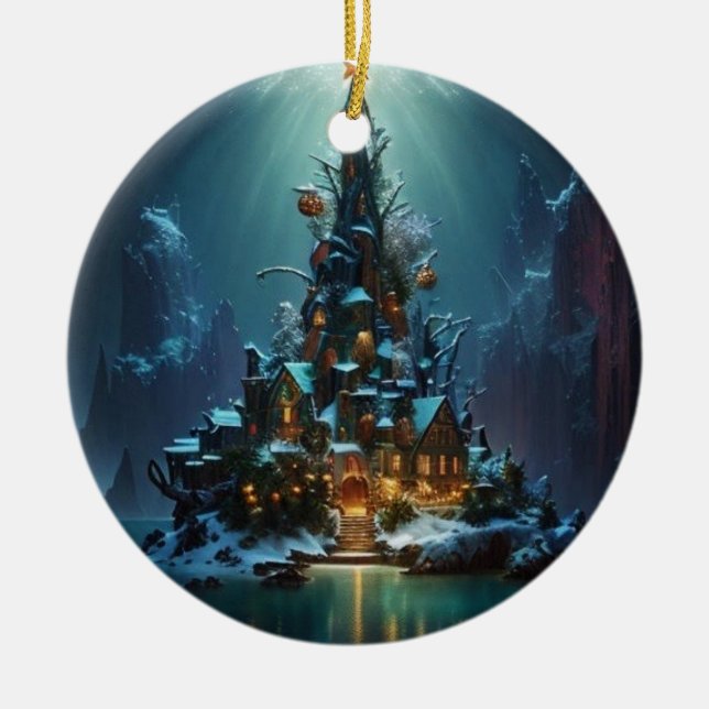 Magic Atlantis Julgran ornament (Framsidan)
