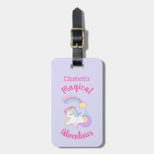 Magic Äventyr Unicorn och Shooting Star Bagagebricka