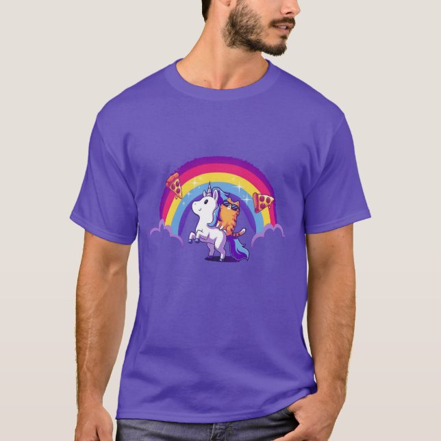 Magic Äventyr Unicorn T Shirt (Framsida)