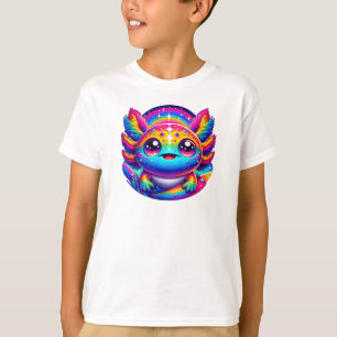 Magic Axolotl: för barn för färgstark fantasi T Shirt