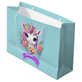 Magic Baby Unicorn med Flowers