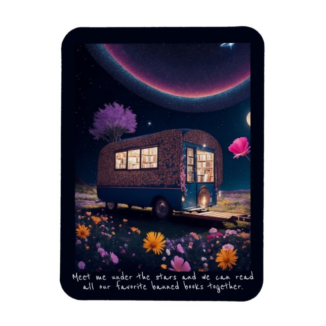 Magic Banned BookMobile Magnet (Vertikal)