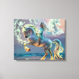 Magic Beach Ride Canvastryck