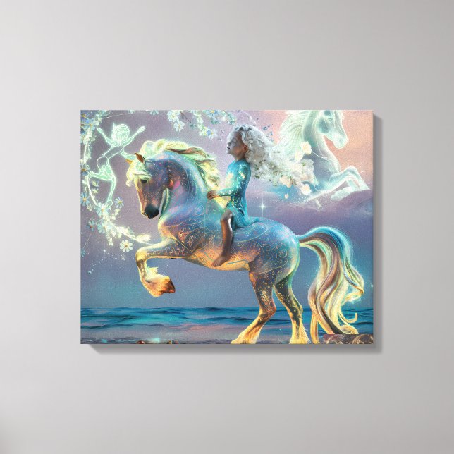 Magic Beach Ride Canvastryck (Framsida)