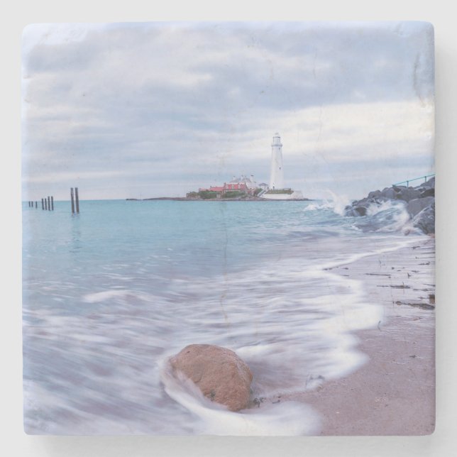 Magic Beach Sunset Stenunderlägg (Framsidan)