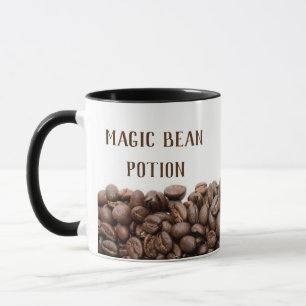 Magic Bean Potion Roligt för Coffee Älskare Mugg