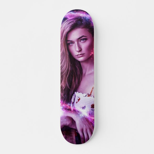 Magic Beauty Mini Skateboard Bräda 18,5 Cm (Framsida)