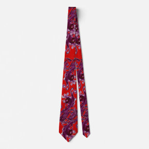 MAGIC BERRIES Fantasy Red Lila Blommigt Swirs Slips