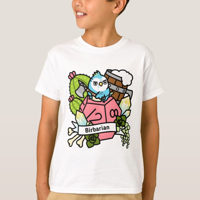 Magic Birbarian Hilda T Shirt (Framsida)