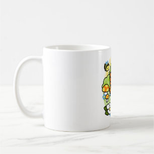 Magic Bird Matcha - Porträtt Kaffemugg