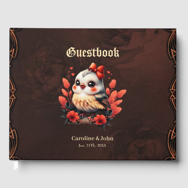 Magic Bird: Sång i Färg. Gästböcker (Framsida)