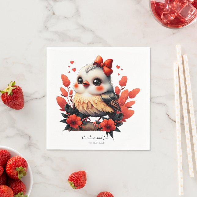 Magic Bird: Sång i Färg. Pappersservett (Insitu)