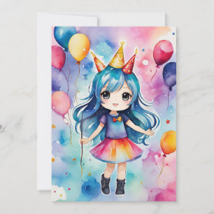 Magic Birthday-firande Inbjudningar