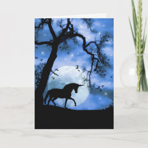 Magic Birthday med Unicorn Card Kort