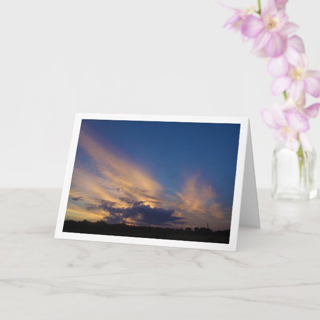 Magic Blå himmel Kort (Orkide)