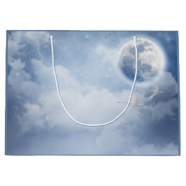 Magic Blå himmel med flygande Svanar