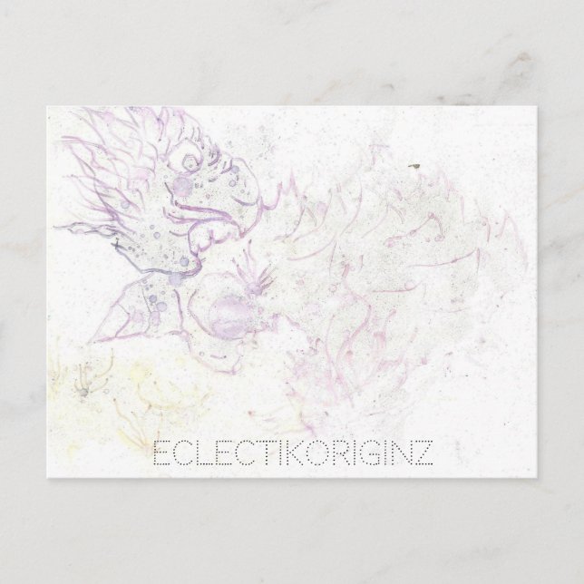 Magic Bläck vycard Vykort (Framsida)