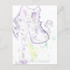 Magic Bläck vycard Vykort