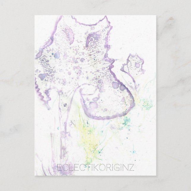 Magic Bläck vycard Vykort (Framsida)