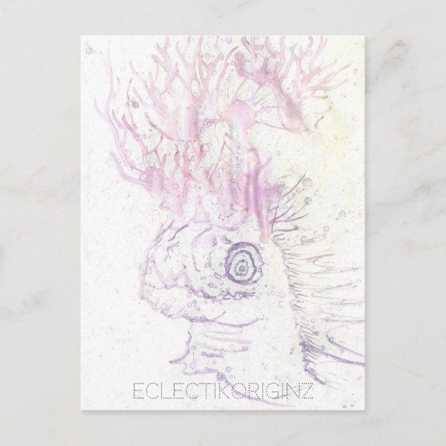 Magic Bläck vycard Vykort (Framsida)