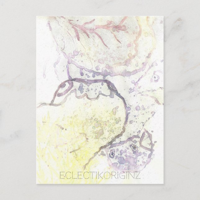 Magic Bläck vycard Vykort (Framsida)