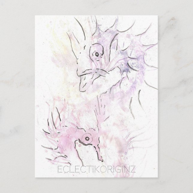 Magic Bläck vycard Vykort (Framsida)