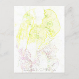 Magic Bläck vycard Vykort