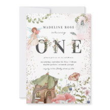 Magic Blommigt Fairy 1st Birthday Party