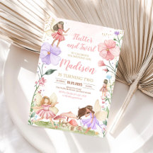 Magic Blommigt Fairy Princess Whimsical Birthday