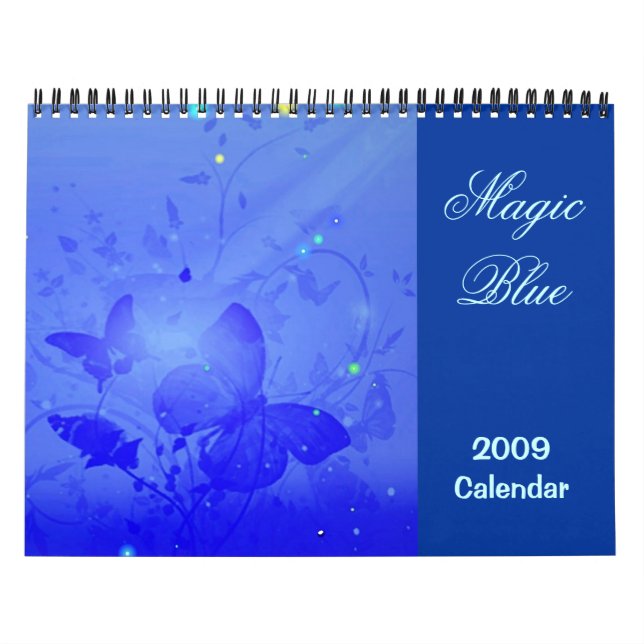 Magic Blue 2009 Calendar Kalender (Omslag)