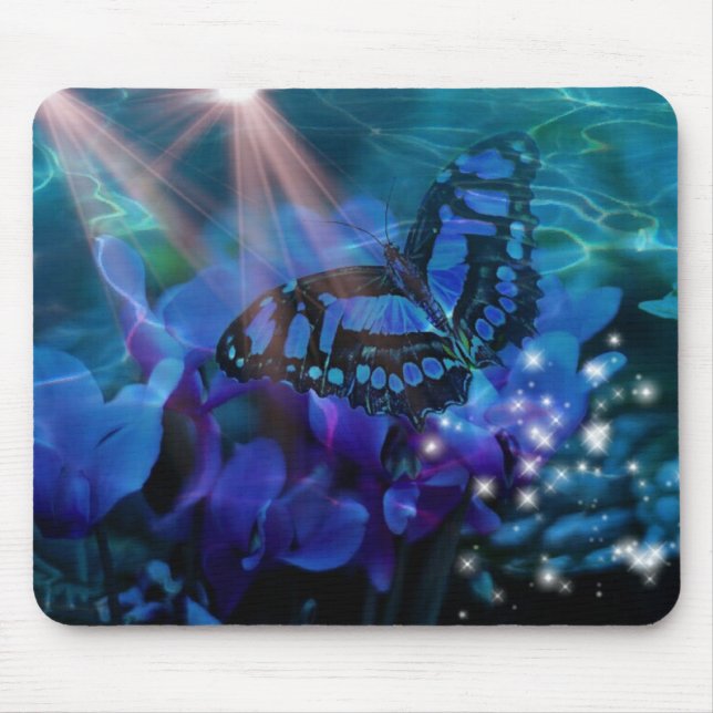 Magic Blue Butterfly Musmatta (Framsidan)
