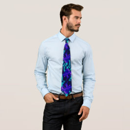 Magic Blue Ro Reading Neck Tie Slips