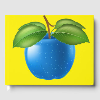Magic Blue Starry Apple Gästböcker