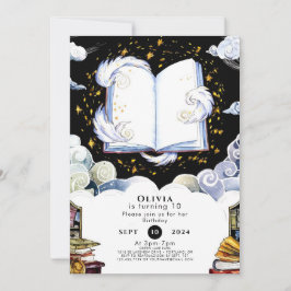 Magic Boho Children's Storybook Birthday Inbjudningar