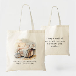 Magic Bok Fairy Tote Bag Tygkasse