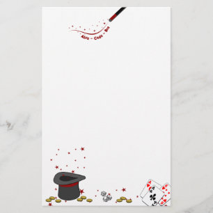 Magic Bok Insert Abra-Cada-Bra Brevpapper