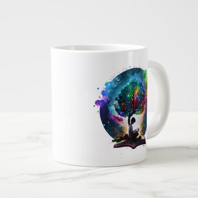 Magic bok jumbo mugg (Framsida höger)