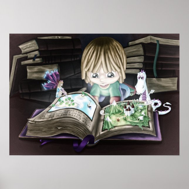 Magic Bok Poster (Framsidan)