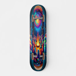 Magic Bonfire Gathering Mini Skateboard Bräda 18,5 Cm